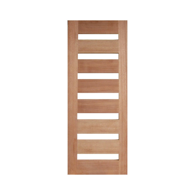 Horizontal 7 Lite Timber Door - Just Doors QLD
