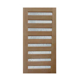 Horizontal 8 Panel Glass - Just Doors QLD