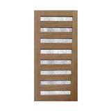 Horizontal 8 Panel Glass - Just Doors QLD