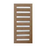 Horizontal 8 Panel Glass - Just Doors QLD