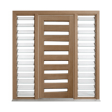 Horizontal 8 Panel Glass Door – GD-D8 – WS Wide Style 2040 & 2340mm – Pre-Hung