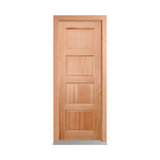 Horizontal Four-Panel Timber Door 2040mm – Supplied & Installed