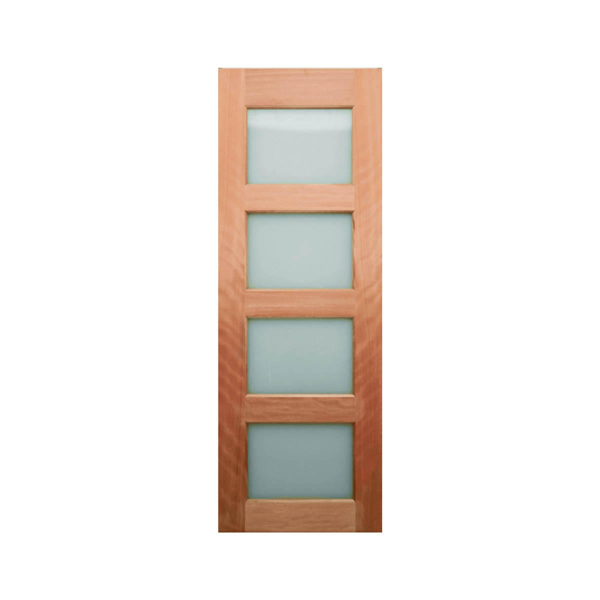 Horizontal Glazed Panel Timber Door 2340mm 35mm – Supplied & Installed – 720mm+ - Just Doors QLD