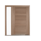 Horizontal Plank Timber Entrance Door – SP-15H 2040 & 2340mm – Pre-Hung