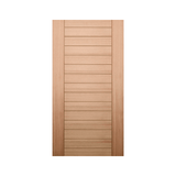 Horizontal Slat Timber Door 2040mm – Supplied & Installed