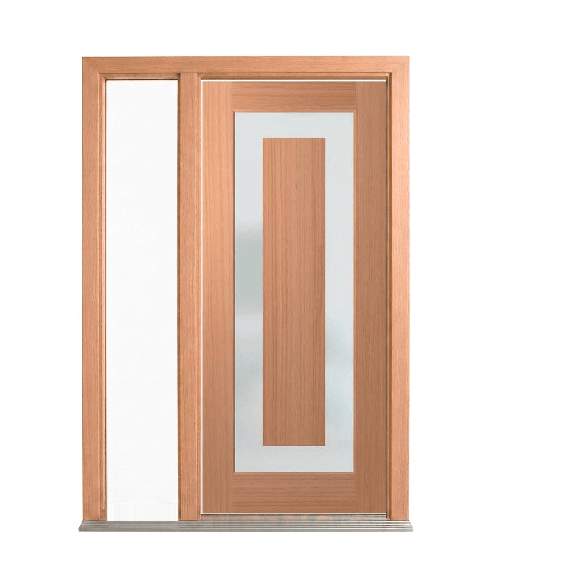 Illusion Solid Panel Contemporary Glass Door – GD-S03 – WS Wide Style 2040mm – Supplied & Installed