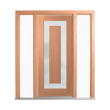 Illusion Solid Panel Contemporary Glass Door – GD-S03 – WS Wide Style 2040mm – Supplied & Installed