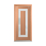 Illusion Solid Panel Contemporary Glass Door – GD-S03 – WS Wide Style 2040mm – Supplied & Installed