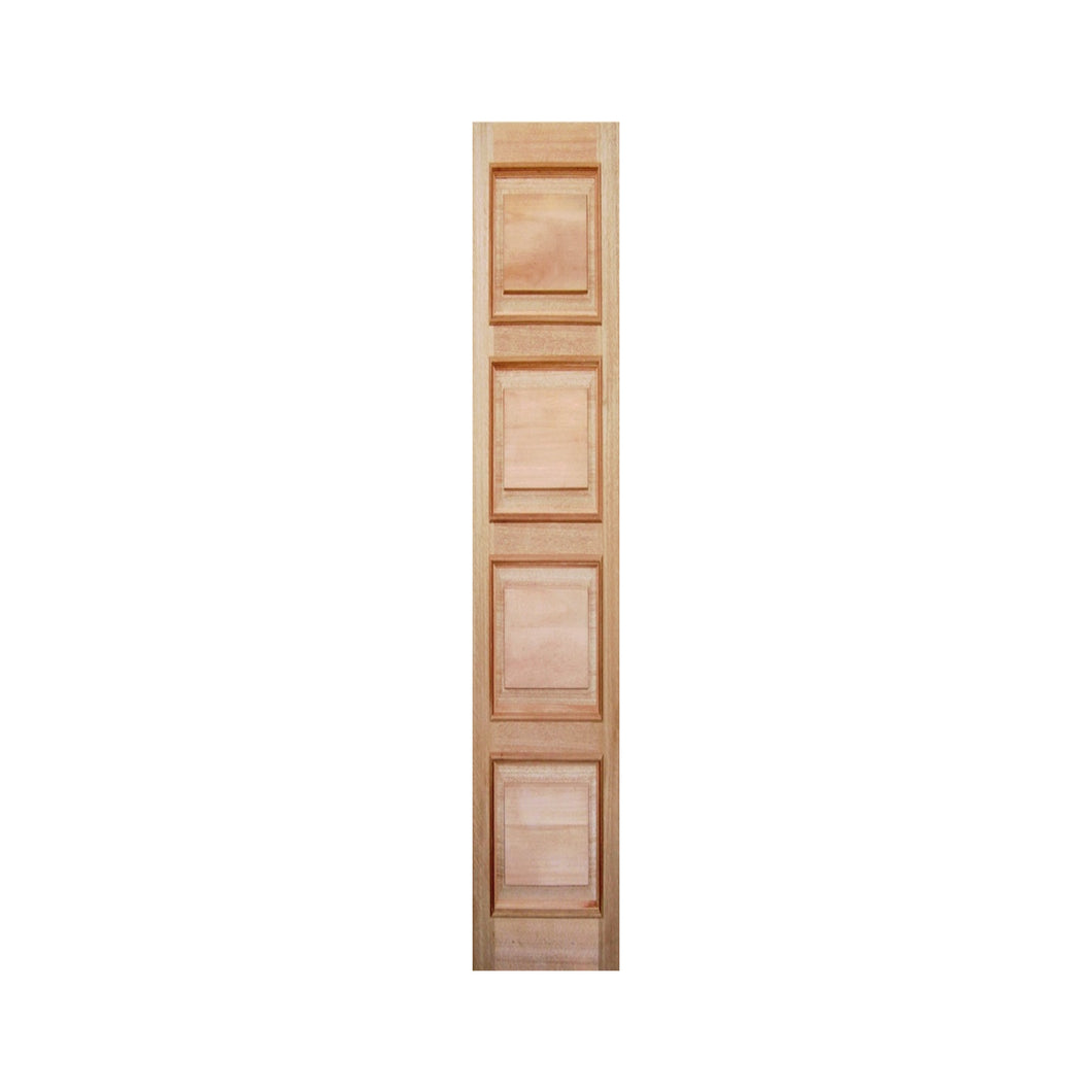 4 Panel Side Lite  with Cricket Bat and Heavy Moulding