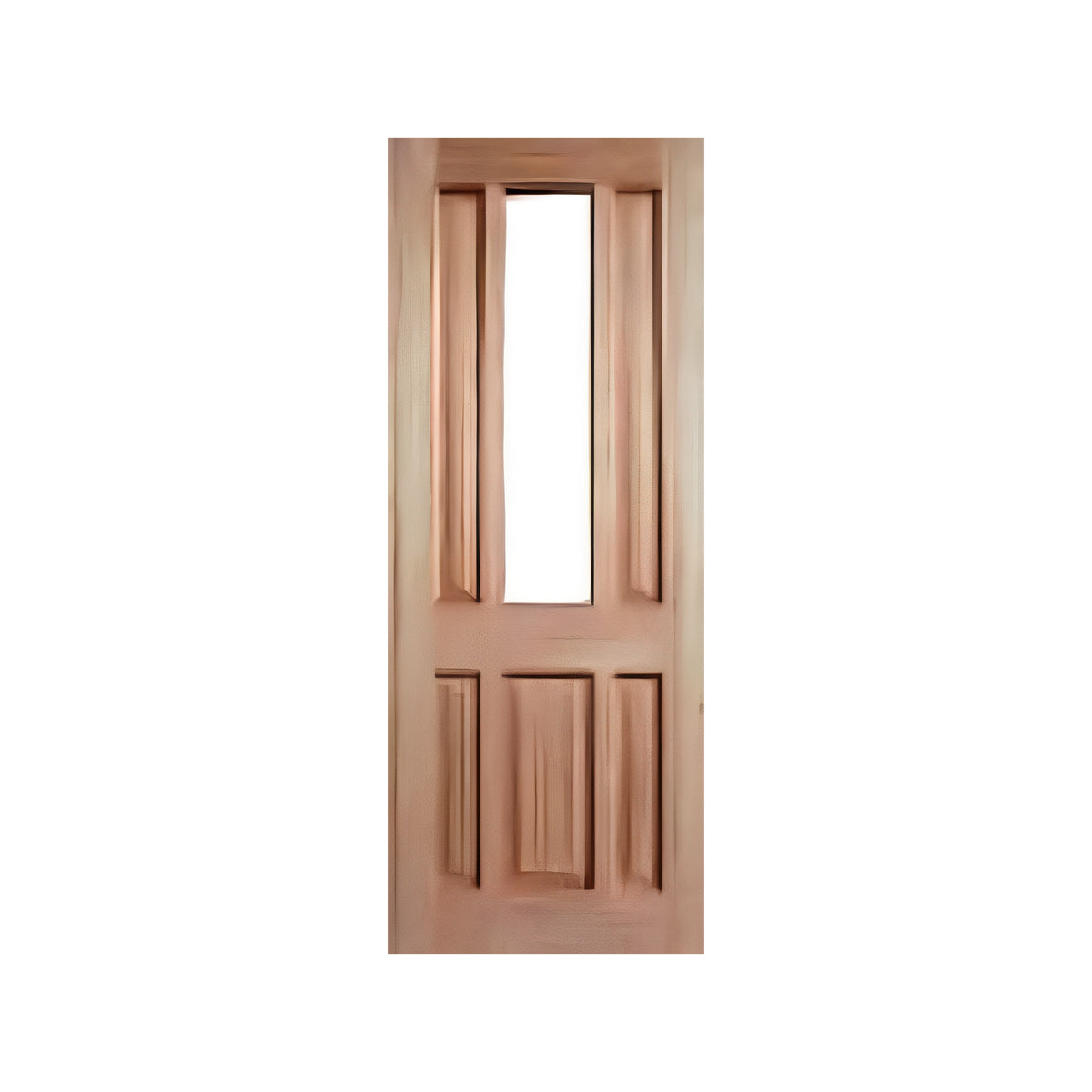 Classic Colonial 5 Panel 1 Lite Door – GD-PAD