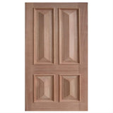 Traditional 4 Panel  with Cricket Bat and Heavy Moulding