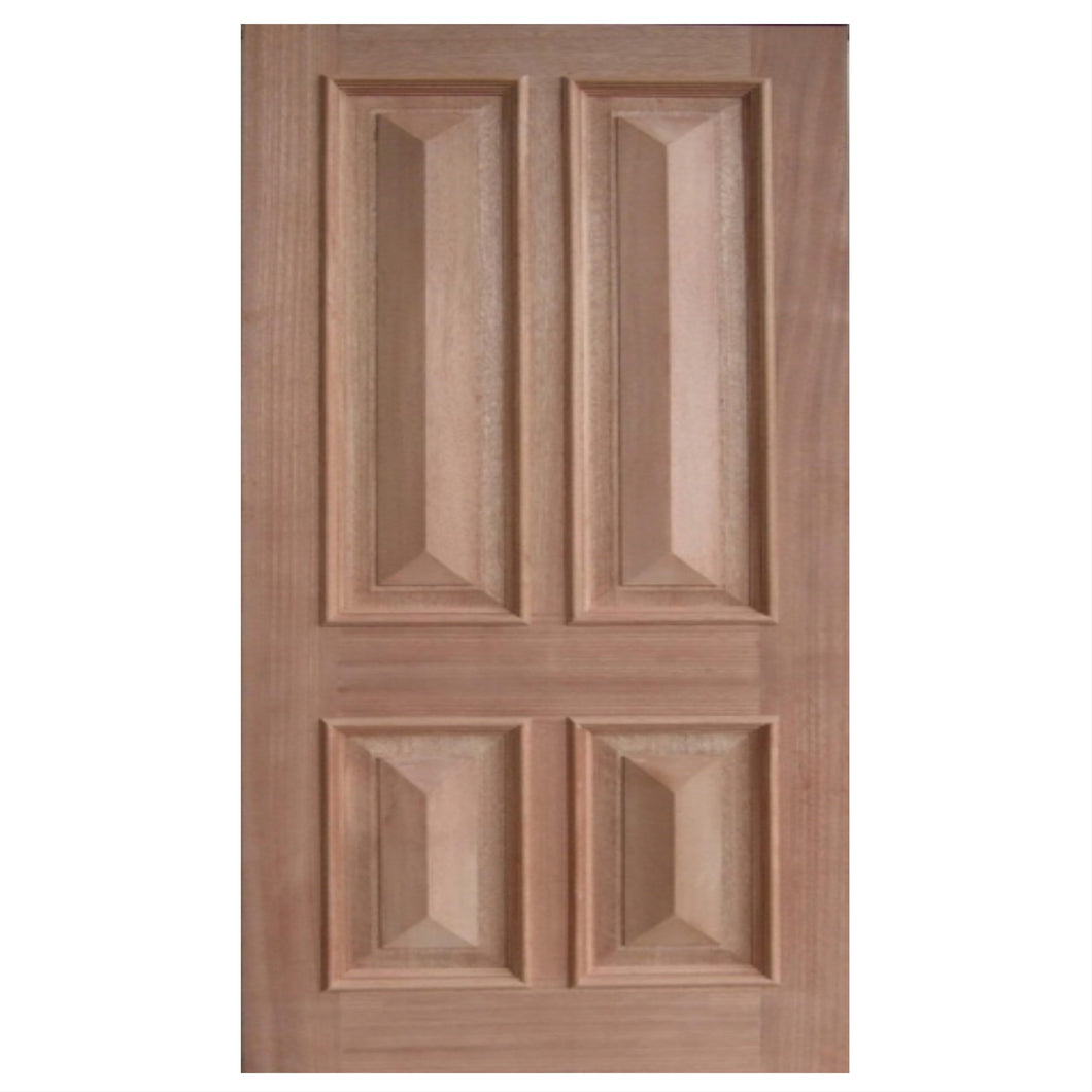 Traditional 4 Panel  with Cricket Bat and Heavy Moulding