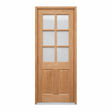 JDQ 6 lite half Panel Pre hung options - Just Doors QLD