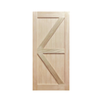 K-Brace Plank Timber Barn Door – Supply Only - Just Doors QLD