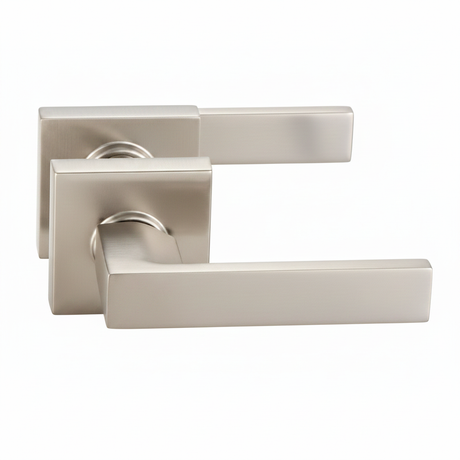 L2 Brooklyn Satin Nickel Passage Handle - No Lock