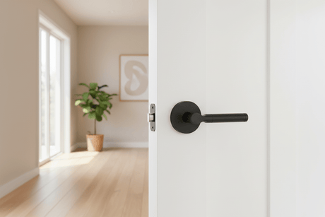 L3 - Montana Matte Black Internal handle - Just Doors QLD