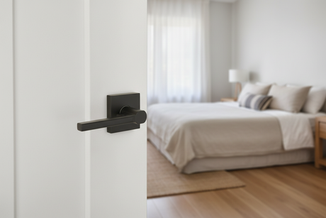 L4 Vienna Matte Black Bedroom Lifestyle