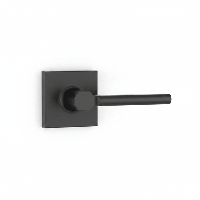L4 - Vienna Matte Black Internal Handle - Just Doors QLD
