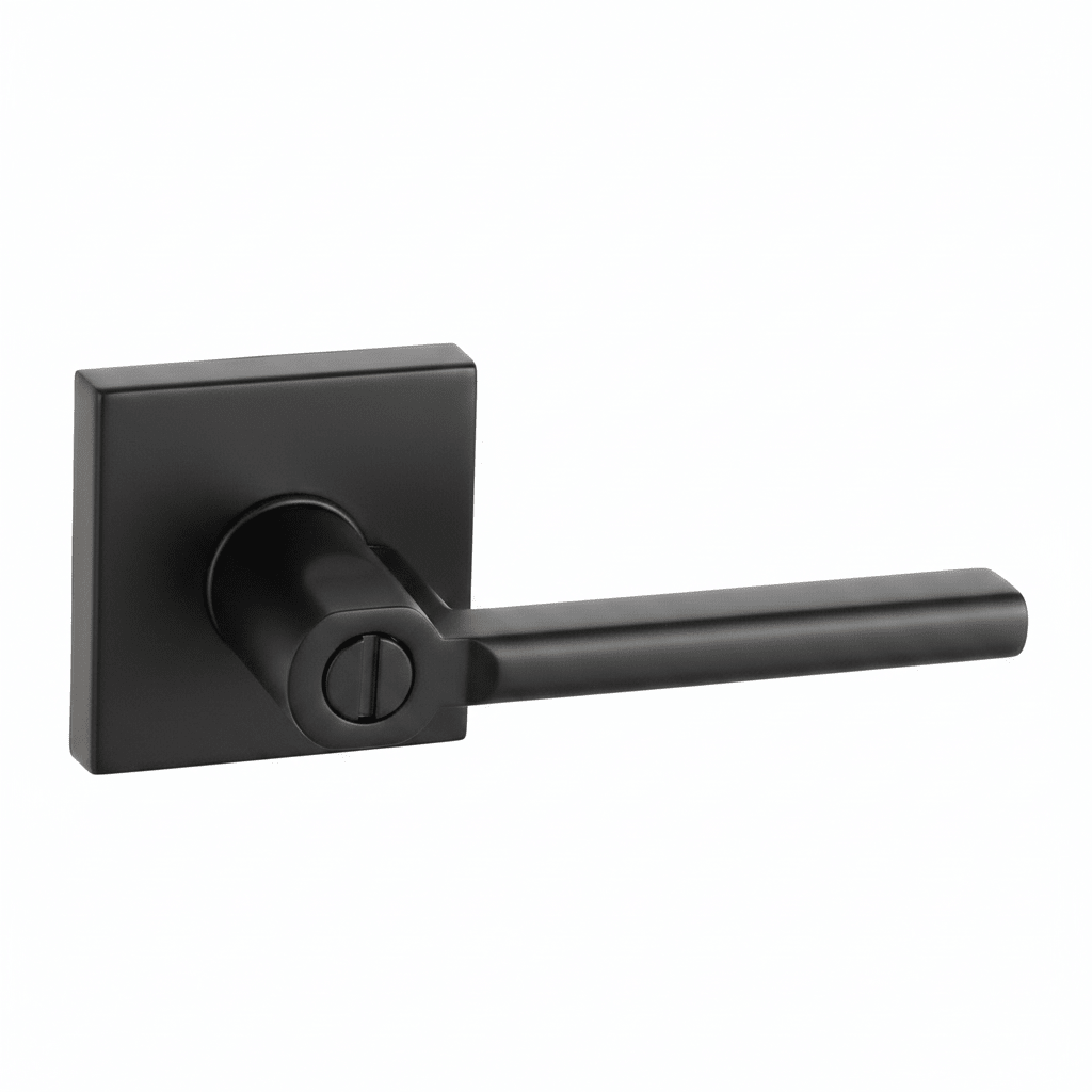 L4 - Vienna Matte Black Internal Handle - Just Doors QLD