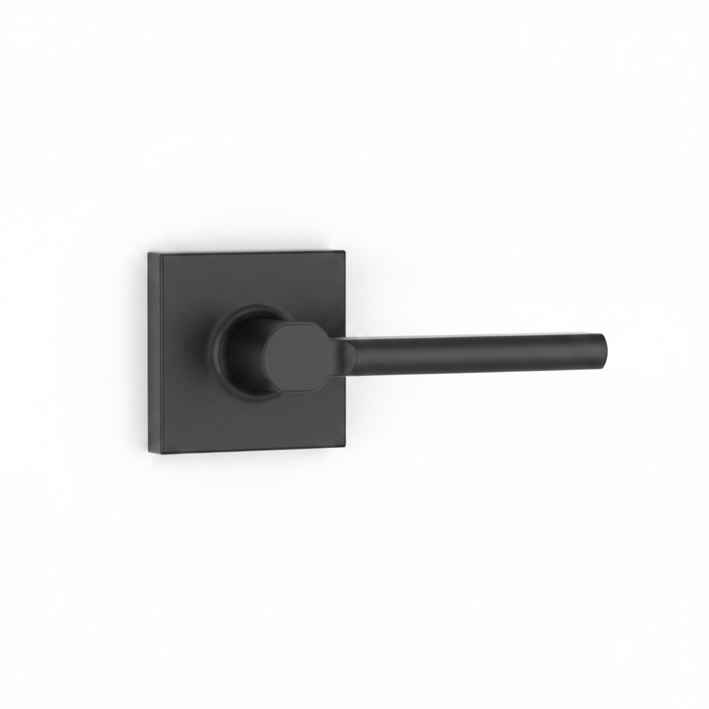 L4 Vienna Matte Black Passage Handle