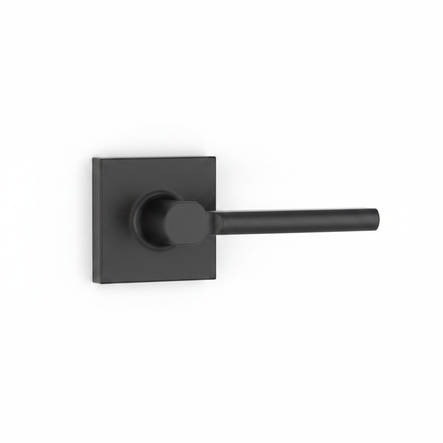 L4 Vienna Matte Black Passage Handle