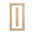 Lumina White Oak ALUMWS 1 Entrance Door - Just Doors QLD