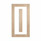 Lumina White Oak ALUMWS 1 Entrance Door - Just Doors QLD