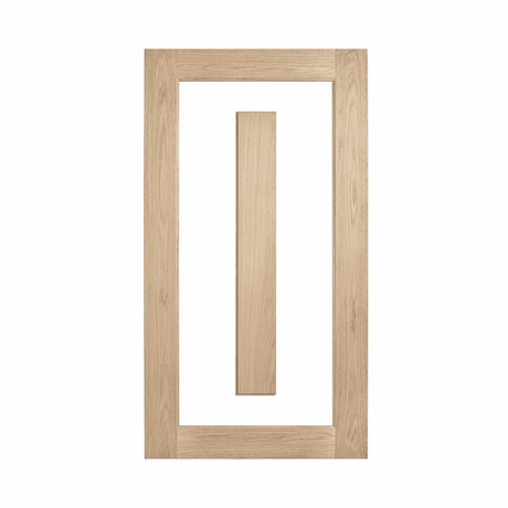 Lumina White Oak ALUMWS 1 Entrance Door - Just Doors QLD