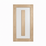 Lumina White Oak ALUMWS 1 Entrance Door - Just Doors QLD