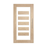 Lumina White Oak ALUMWS 5 Entrance Door - Just Doors QLD