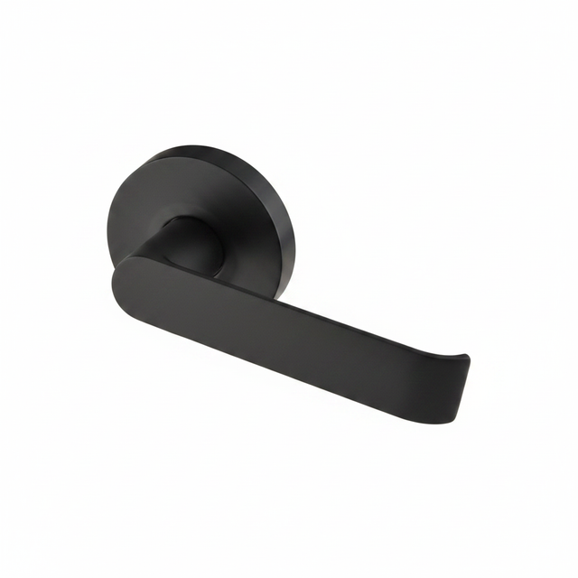Madison Matte Black Lever - Enhanced