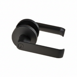 Matte Black Lever Handle - Cleaned