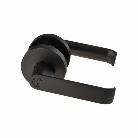 Matte Black Lever Handle - Cleaned