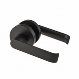 Matte Black Lever Handle - Cleaned