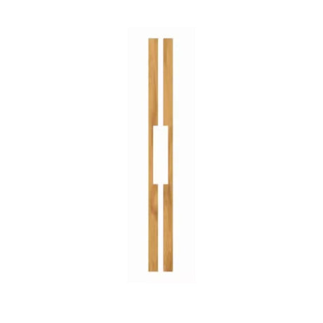 Nixon - Long Wooden Batten Pull Handle - Just Doors QLD