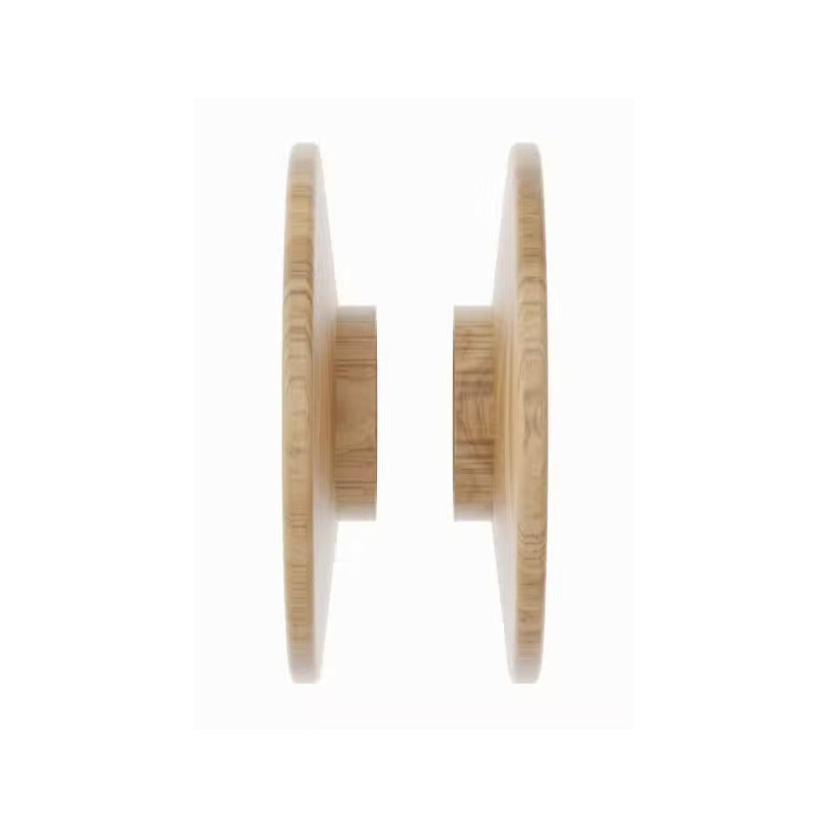 Nixon Wooden Ash Round Pull Handle - Just Doors QLD