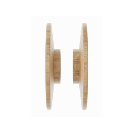 Nixon Wooden Ash Round Pull Handle - Just Doors QLD