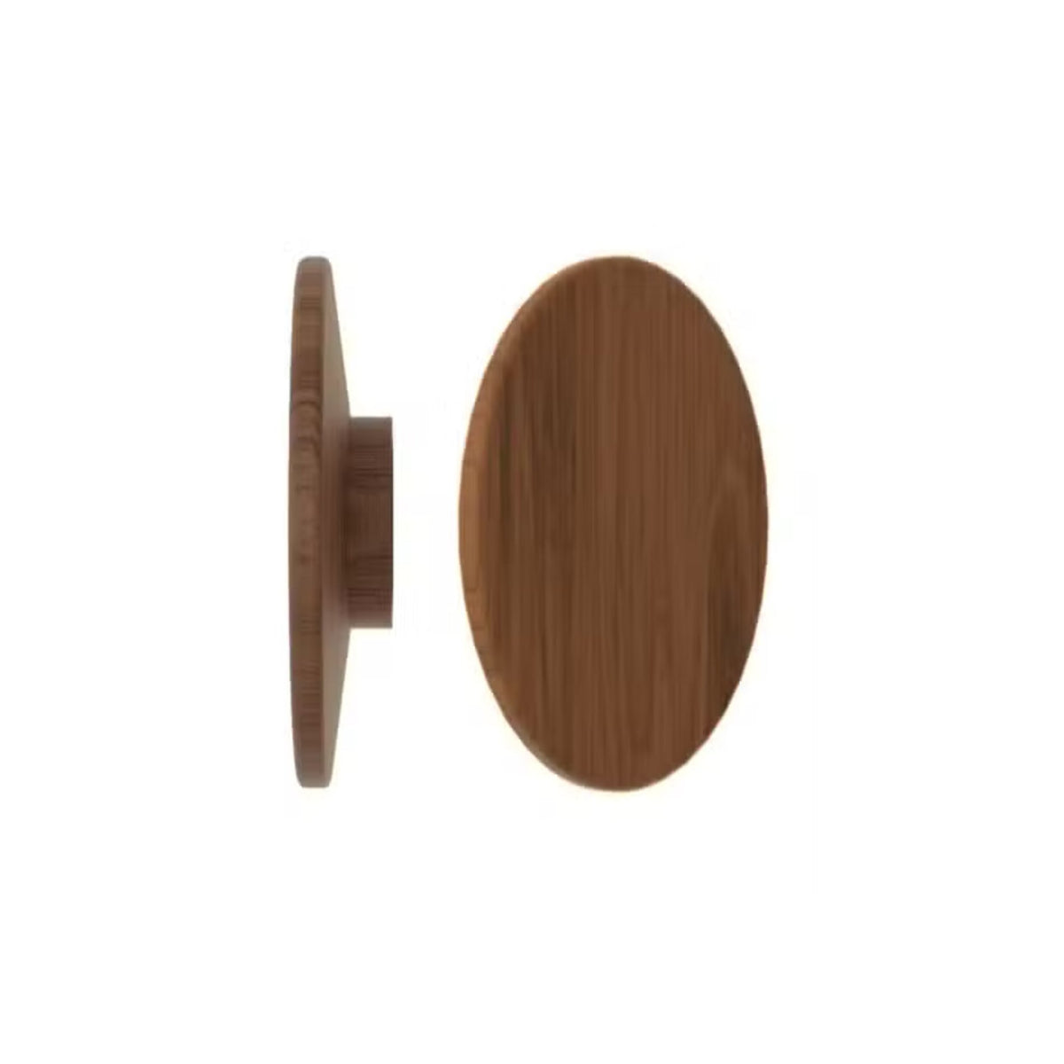 Nixon Wooden Emberwood Round Pull Handle - Just Doors QLD