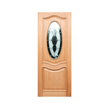 Oval Glass Timber Door 2040mm – Supplied & Installed
