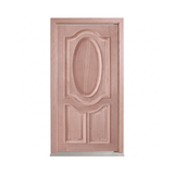 Oval Top 3 Panel Timber Door – SP-0V3P 2040mm – Supplied & Installed