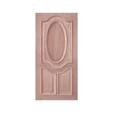Oval Top 3 Panel Timber Door – SP-0V3P 2040mm – Supplied & Installed