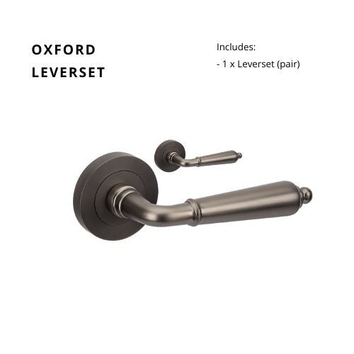 Oxford - Graphite Nickel - Just Doors QLD