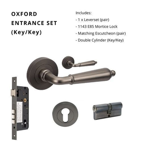Oxford - Graphite Nickel - Just Doors QLD