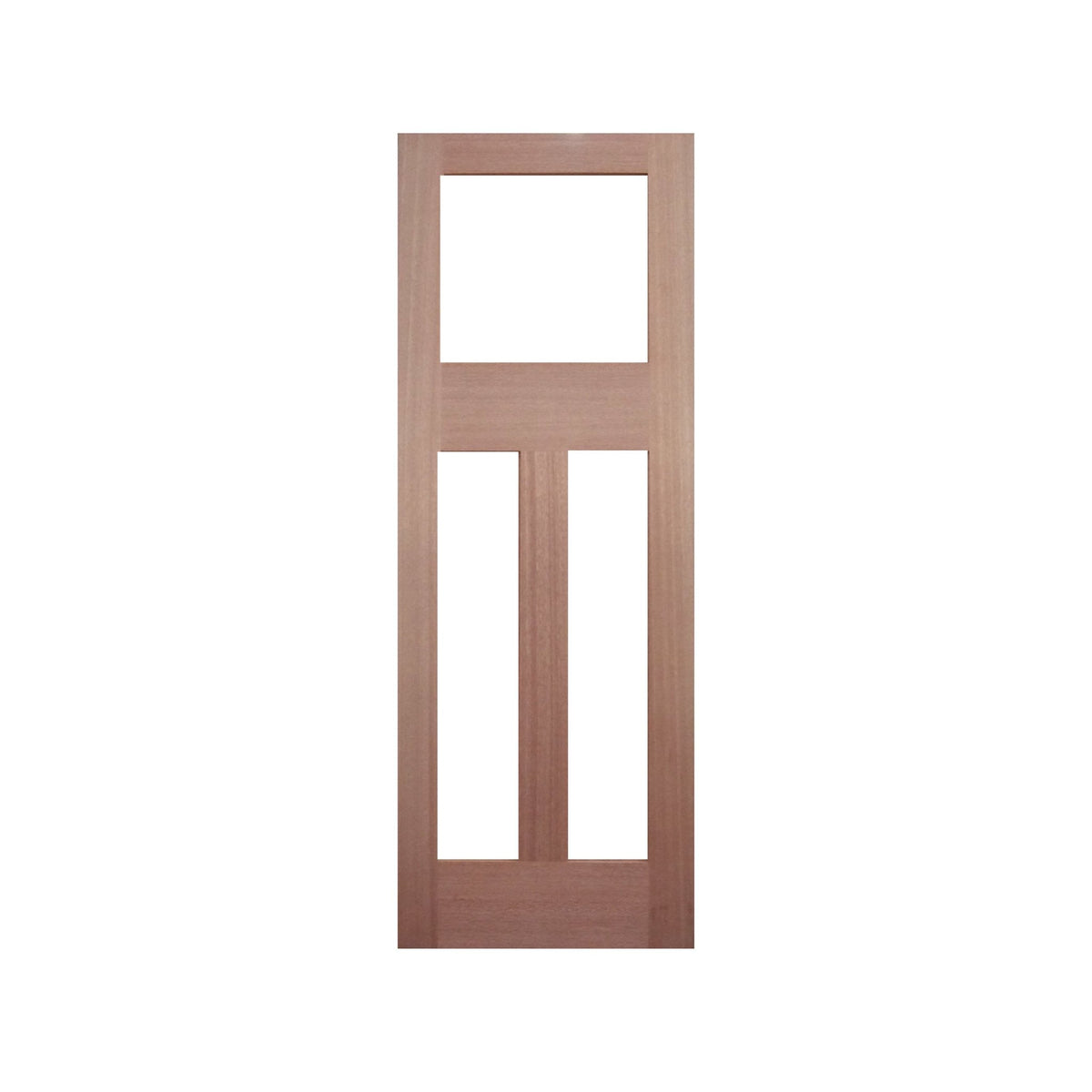 Queenslander 2 Panel All Glass-Internal door - Just Doors QLD