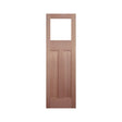 Queenslander 2 Panel Glass Top-Internal door - Just Doors QLD