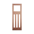 Queenslander 3 Panel All Glass Internal Door - Just Doors QLD