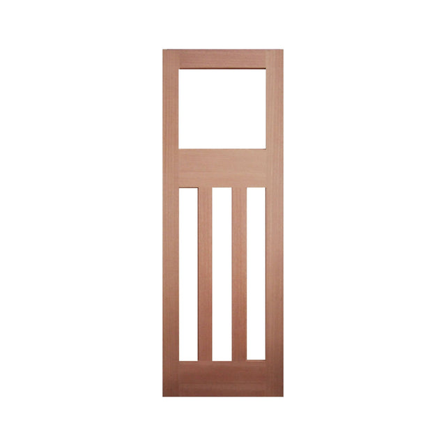 Queenslander 3 Panel All Glass Internal Door - Just Doors QLD