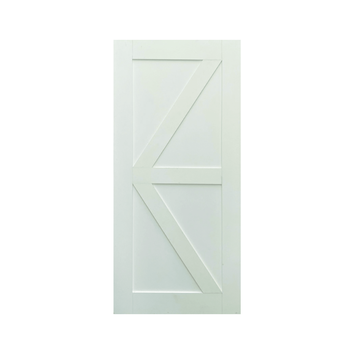 Shaker K-Brace Timber Barn Door – Supply Only - Just Doors QLD