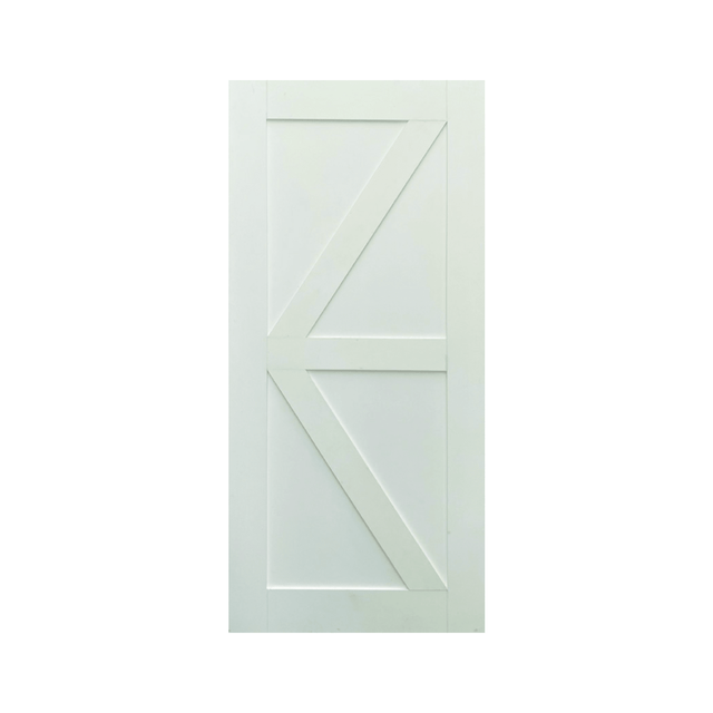 Shaker K-Brace Timber Barn Door – Supply Only - Just Doors QLD