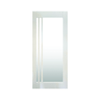 Shaker Two Vertical Lite Timber Door – Supply Only - Just Doors QLD